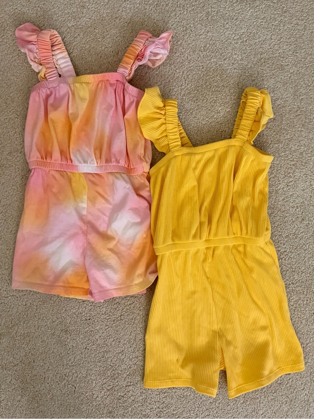 Two Summer Rompers